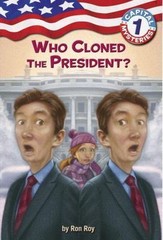 Capital Mysteries #1: Who Cloned the Presiden- paperback, Ron Roy, 9780307265104