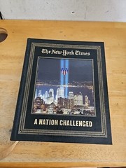 The New York Times “A Nation Challenged” Easton Press Leather 22K Gold Accents