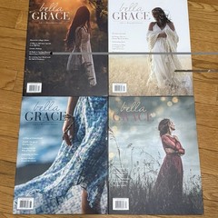 (4) BELLA GRACE Magazines Lot ISSUES 17, 19, 20 & 21