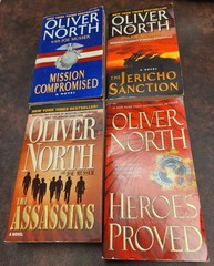 Peter Newman Series by Oliver North & Joe Musser Complete Lot, Vol 1-4