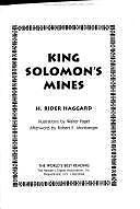 King Solomon’s Mines; World’s Best R- H Rider Haggard, 0895775530, imitation lea
