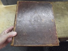 The Holy Bible: Containing the Old and New Testaments-LARGE, LEATHER, 1844-45