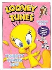 LOONEY TUNES TWEETY STICKER BOOK Book The Fast Free Shipping