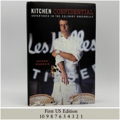 Kitchen Confidential – Anthony Bourdain (1st edition 1st print) Bloomsbury, 2000