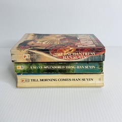 Han Suyin – Lot of 3 – Till Morning Comes/Many-Splendored Thing/Enchantress