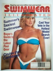 Vtg SWIMWEAR ILLUSTRATED Magazine July, 1987 Vol. 2, No. 7 Women’s Fashion