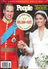 WILLIAM & KATE – Anniversary People Publication – New Limited Collectors Edition