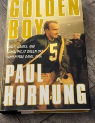 🏈 Golden Boy by Paul Hornung, 2004 Hard Cover, Dust Jacket, Signed 1st Edition