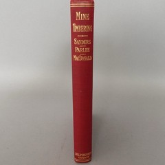 Antique Mine Timbering Sanders Parlee First Edition Book 1907 1900s Hill Publish