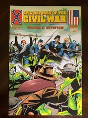 Complete set of Epic Battles of The American Civil War Comic Book Series