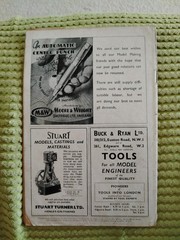 The Model Engineer Job Lot x 10 1940’s/50’s