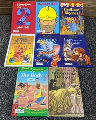 JOB LOT 44 Vintage Ladybird Books 80s/90s Disney Thomas Ghostbusters Batman