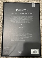 Thomas Nelson Nkjv Large Print Thinline. Limited Edition Green Goatskin