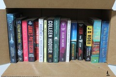 Lot of 16 Best Seller books ~ Mixed Genre Very Fine Paperbacks Top Authors (1)