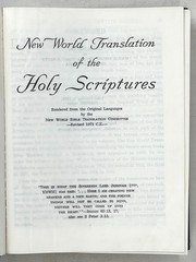 1978 New World Translation of the Holy Scriptures VINTAGE HC
