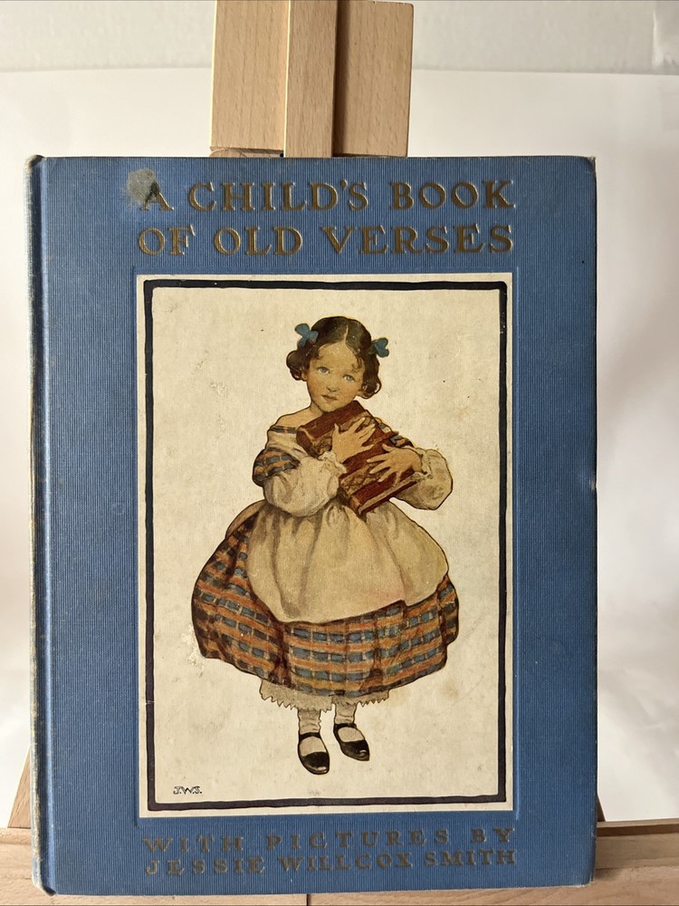 A Child’s Book of Old Verses The Dial Press 1935 Illustrated Vintage Poetry