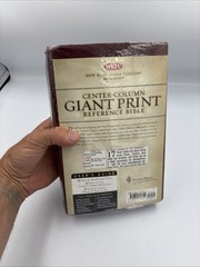 HOLY BIBLE New King James Version Burgundy Nelson 0991BG Giant Print New Sealed