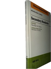 Secondary Headache, An Issue of Neurologic Clin, Evans.=