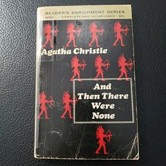 And Then There Were None Agatha Christie Reader’s Enrichment Series 4th 1968 PB