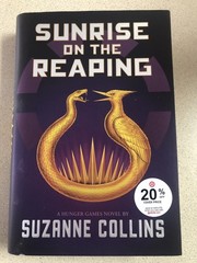 Sunrise on the Reaping (the Hunger Games) by Suzanne Collins (2025, Hardcover)