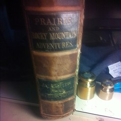 PRAIRIE & ROCKY Mt ADV: Am Empire 1868 LEATHER ED Nr Prist 775 Pgs See Photos!