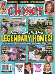 Closer Weekly Hollywood’s 10 Most Famous Homes ! March 13 2023