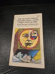 The Social Contract & Discourse on the Origin – Jean-Jacques Rousseau Vintage HC