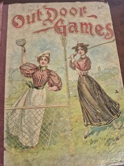 1899 Victorian Family Reader (Exceptional Illustrations) Outdoor Games WBConkey