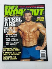 MEN’S WORKOUT magazine August 1998 Gay Interest (Vintage Out-Of-Print Rare)