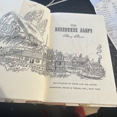 The Borrowers Aloft by Mary Norton HBDJ Vintage. 1961 Edition