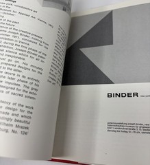 1976 Joseph Binder Artist Collection Of Posters Hardcover Book Graphic Design