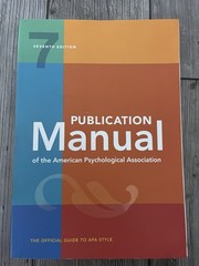 Publication Manual APA 7th Edition Official Paperback