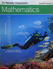 Curriculum Associates i-Ready Classroom Mathematics Grade 6 2-book set NEW!