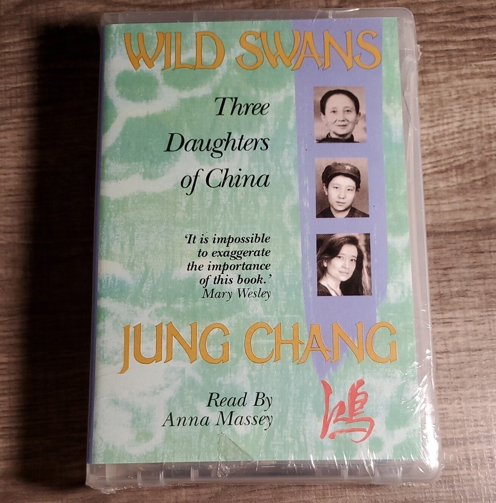 Jung Chang Wild Swans ~3 Daughters Of China 4 Tapes Audio Cassette Anna Massey