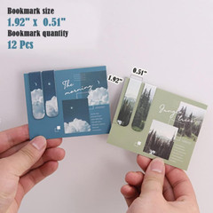 Magnetic Bookmarks Magnet Page Markers, Magnetic Page Clip for Students Teachers