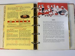 Betty Crocker’s Picture 5-Ring BINDER Cook Book Revised & Enlarged 1956 USA