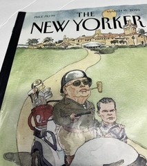 The New Yorker Magazine March 16, 2026 Cover “War-a-Lago” Free Shipping.