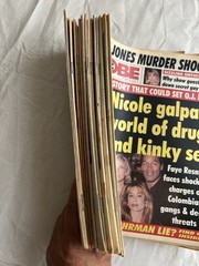 Lot of 14 Vintage GLOBE Magazines 1994,95 Famous People On Cover