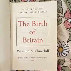 Winston S. Churchill The Birth of Britain HC 1956 Dodd Mead Illustrated