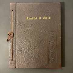 Leaves Of Gold 1948 Revised Edition Book Beautifully Bound Pieces Of Wisdom