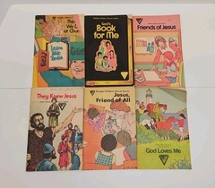 Lot Of 6 Vintage Vacation Bible School 70s Convention Press Children Church Book