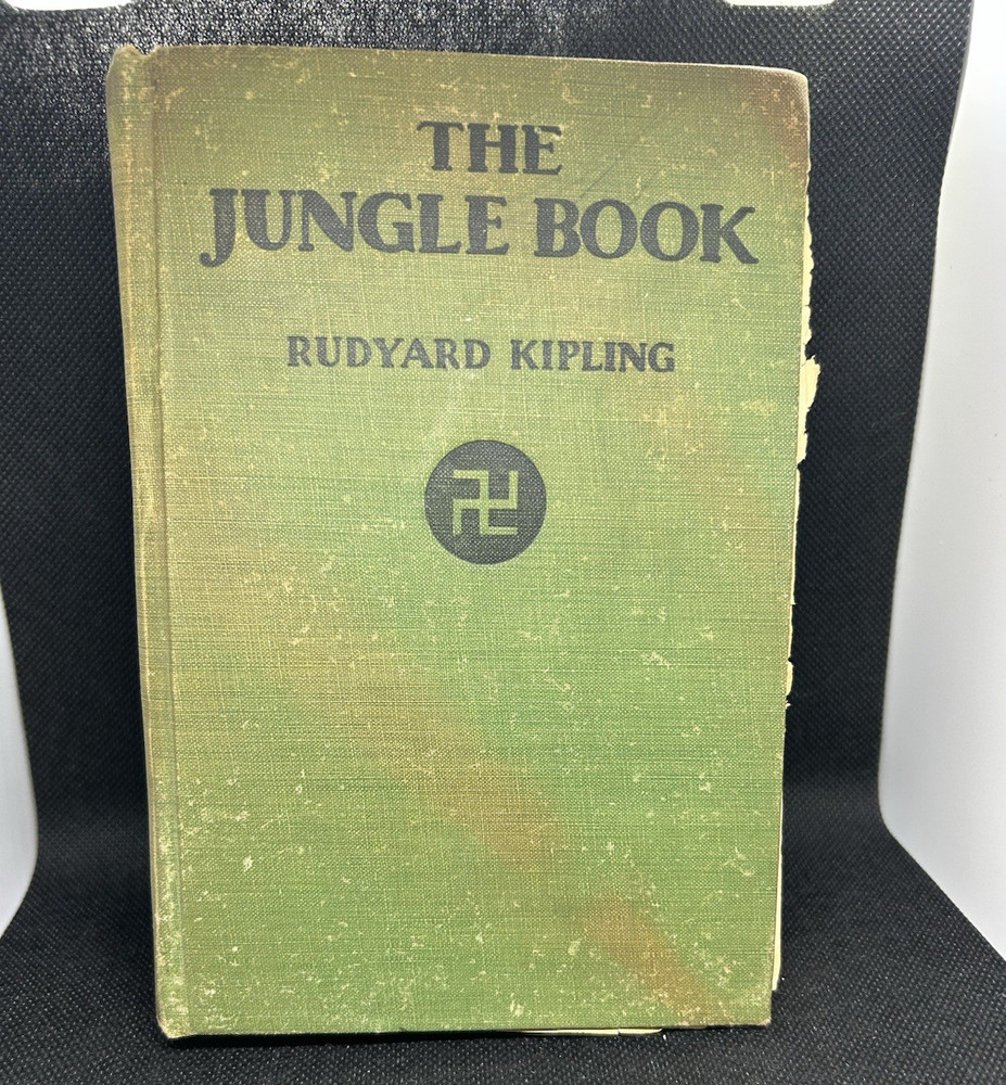 Rudyard Kipling The Jungle Book School Edition HC Illustrated Inscribed 1930