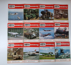 Airfix Magazine For Modellers 1975 All 12 Issues Jan to Dec Complete Set
