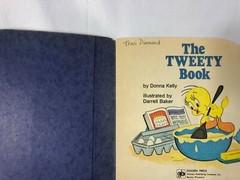 A Golden Shape Book The Tweety Book Looney Tunes