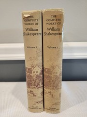 The Complete Works of William Shakespeare Vol 1-2 Nelson Doubleday Inc HBDJ Bce