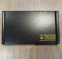 Pilot Log Book by Inc. Peter Pauper Press (Hardcover, 96 page, 40 Flights)