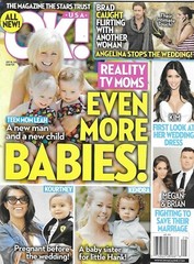 OK Magazine Teen Mom Brad Pitt Kim Kardashian Megan Fox Brian Austin Green 2011.