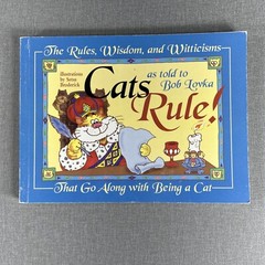 Bob Lovka Purrles of Feline Wisdom Doggy Lama Cat Dog Blessings 5 Book Lot