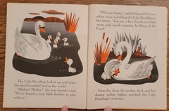 Disney’s The Ugly Duckling 2 Little Golden Books #D22 “A” + “B” 1952
