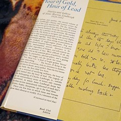 Hour of Gold Hour of Lead Anne Morrow Lindbergh 1973 Hardcover Book Dust Jacket